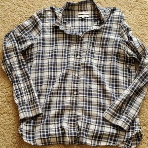 Madewell Lightweight Plaid Shirt
